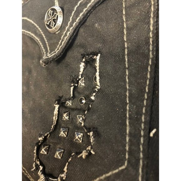 AFFLICTION Women's Denim Jeans RAQUEL STANDARD CT - Picture 8 of 9